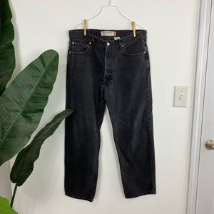 LEVI BLACK vintage 550 jeans - 36 W x 30 L